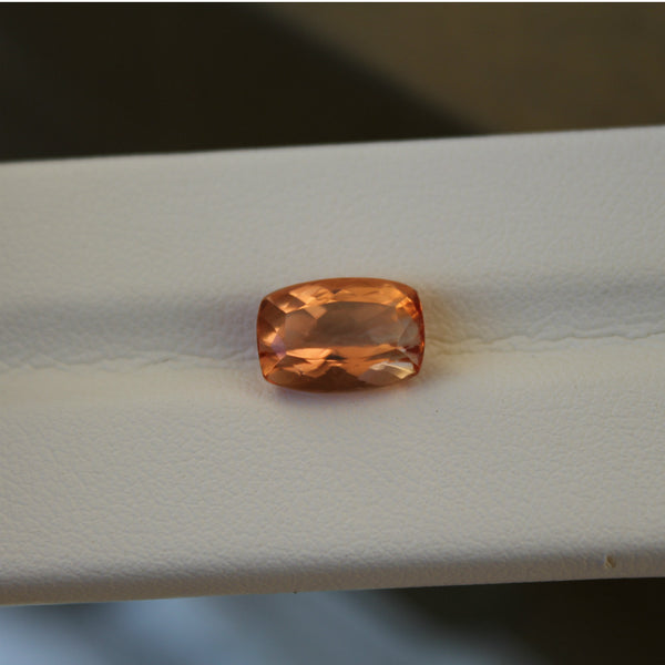 Imperial Topaz Gemstone - 3.95 cts. Cushion Cut - Amazon Imports, Inc. - Fine Quality Gemstones and Jewelry Since 1978