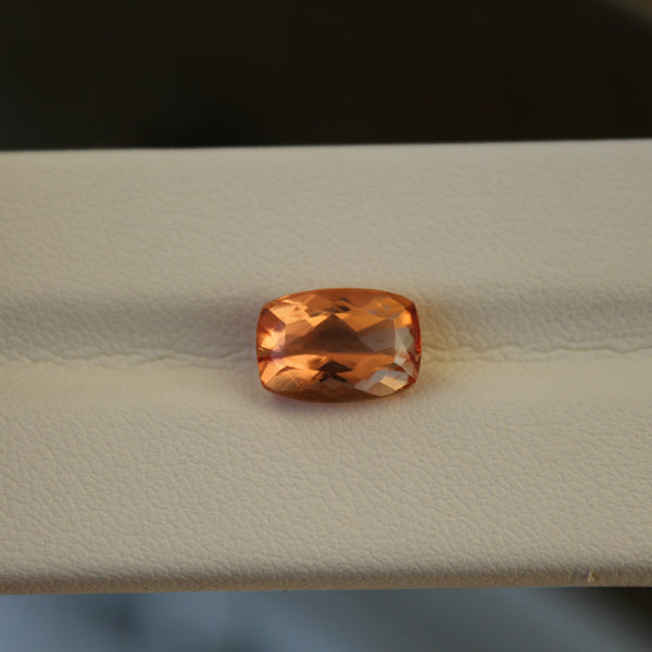 Imperial Topaz Gemstone - 3.95 cts. Cushion Cut - Amazon Imports, Inc. - Fine Quality Gemstones and Jewelry Since 1978