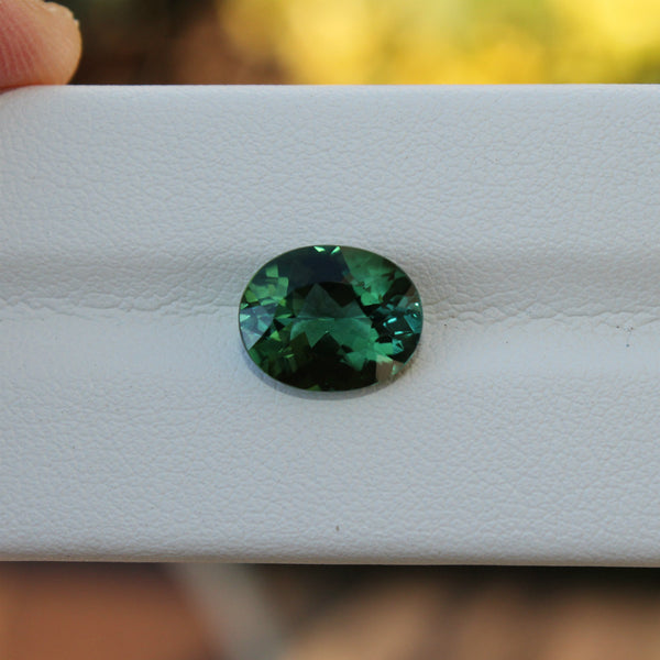 Green Tourmaline Gemstone - 3.15 cts. Oval - Amazon Imports, Inc. - Fine Quality Gemstones and Jewelry Since 1978