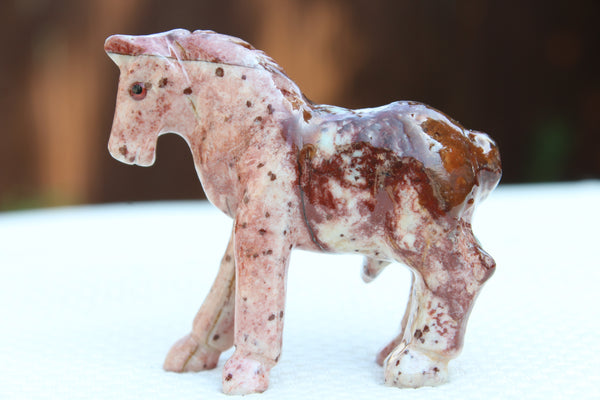 Horse Soapstone Animal Carving - Amazon Imports, Inc. - Fine Quality Gemstones and Jewelry Since 1978