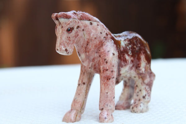 Horse Soapstone Animal Carving - Amazon Imports, Inc. - Fine Quality Gemstones and Jewelry Since 1978