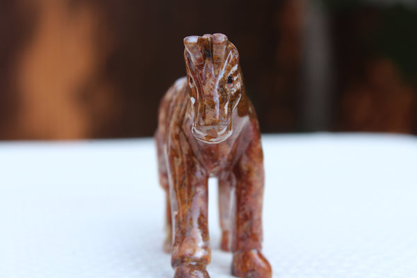 Horse Soapstone Animal Carving - Amazon Imports, Inc. - Fine Quality Gemstones and Jewelry Since 1978