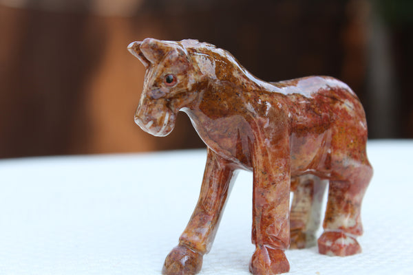 Horse Soapstone Animal Carving - Amazon Imports, Inc. - Fine Quality Gemstones and Jewelry Since 1978