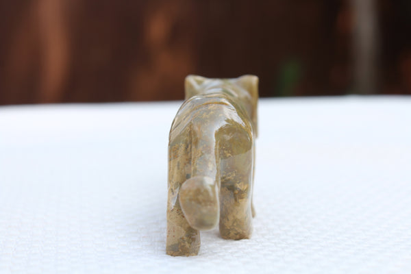 Tiger Soapstone  Animal Carving - Amazon Imports, Inc. - Fine Quality Gemstones and Jewelry Since 1978