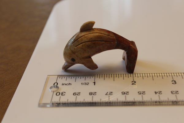 Dolphin Soapstone  Animal Carving - Amazon Imports, Inc. - Fine Quality Gemstones and Jewelry Since 1978