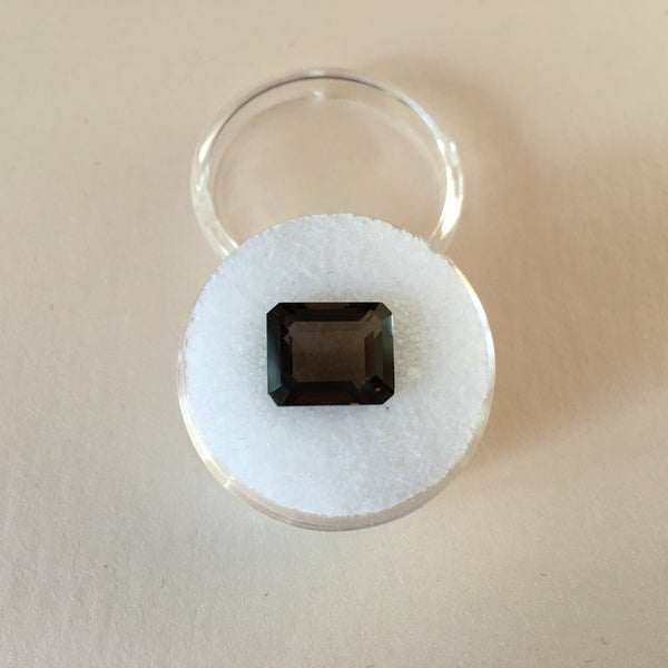 Smokey Quartz Gemstone  - Emerald Cut - Amazon Imports, Inc. - Fine Quality Gemstones and Jewelry Since 1978
