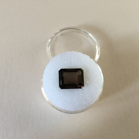Smokey Quartz Gemstone  - Emerald Cut - Amazon Imports, Inc. - Fine Quality Gemstones and Jewelry Since 1978