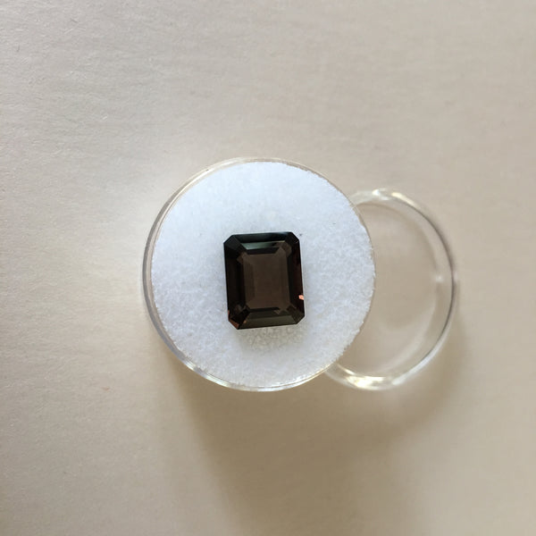 Smokey Quartz Gemstone  - Emerald Cut - Amazon Imports, Inc. - Fine Quality Gemstones and Jewelry Since 1978