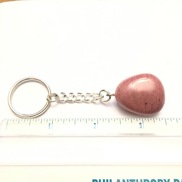 Tumbled Gemstone Key Chains - multiple choices - Amazon Imports, Inc. - Fine Quality Gemstones and Jewelry Since 1978