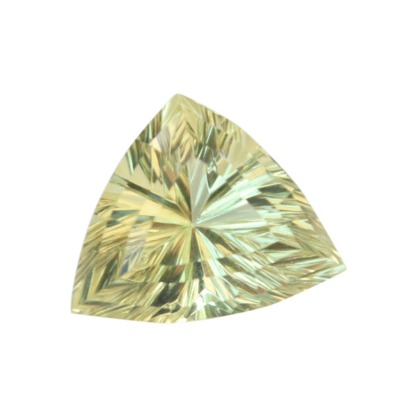 Brazilianite Gemstone Trillion Cut -7.35 cts. - Amazon Imports, Inc. - Fine Quality Gemstones and Jewelry Since 1978