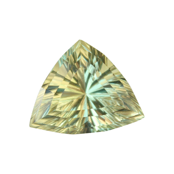 Brazilianite Gemstone Trillion Cut -7.35 cts. - Amazon Imports, Inc. - Fine Quality Gemstones and Jewelry Since 1978
