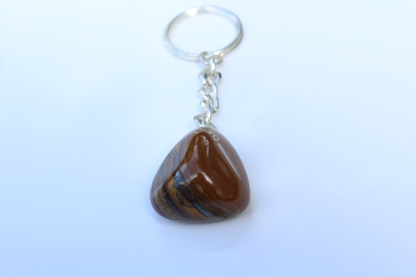 Tumbled Gemstone Key Chains - multiple choices - Amazon Imports, Inc. - Fine Quality Gemstones and Jewelry Since 1978