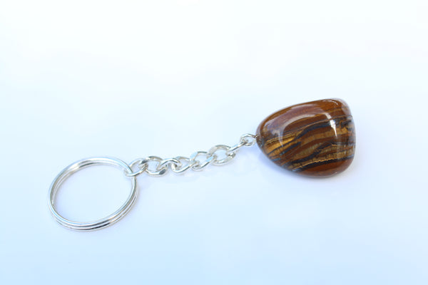 Tumbled Gemstone Key Chains - multiple choices - Amazon Imports, Inc. - Fine Quality Gemstones and Jewelry Since 1978