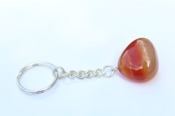Tumbled Gemstone Key Chains - multiple choices - Amazon Imports, Inc. - Fine Quality Gemstones and Jewelry Since 1978