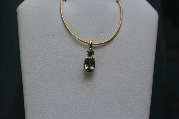 Alexandrite Pendant in 14 Kt. Gold