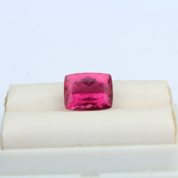 Pink Tourmaline Gemstone - 6.02 cts. Cushion - Amazon Imports, Inc. - Fine Quality Gemstones and Jewelry Since 1978