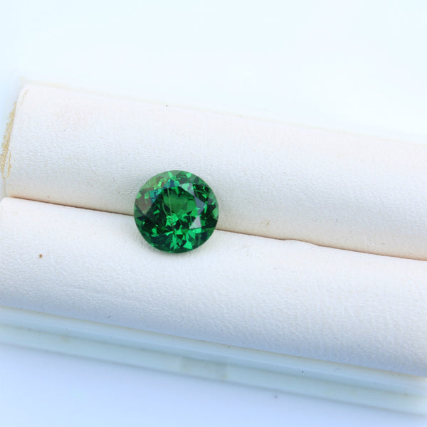 Tsavorite Garnet Gemstone  -  2.47 ct. Round - Amazon Imports, Inc. - Fine Quality Gemstones and Jewelry Since 1978
