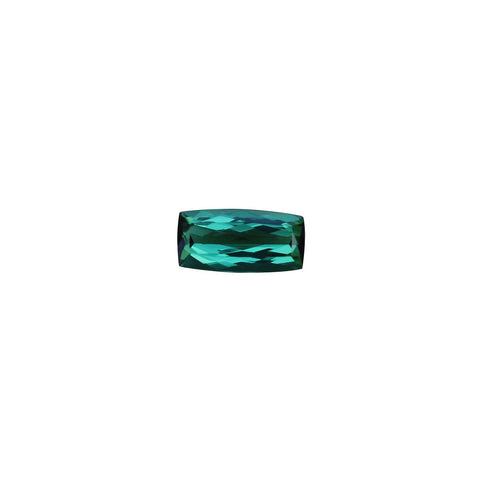 Green Tourmaline Gemstone  -  2.96 cts.  Cushion Cut - Amazon Imports, Inc. - Fine Quality Gemstones and Jewelry Since 1978