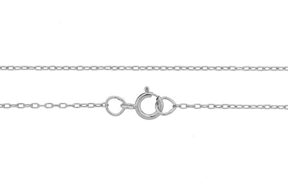 Fluorite Double Terminated Point Sterling Silver Pendant w/ Rhodium Plated Sterling Silver Chain - Amazon Imports, Inc. - Fine Quality Gemstones and Jewelry Since 1978